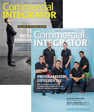 Commercial Integrator Magazine Covers