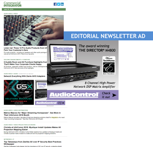 Ce Pro Editorial Newsletter Advertising
