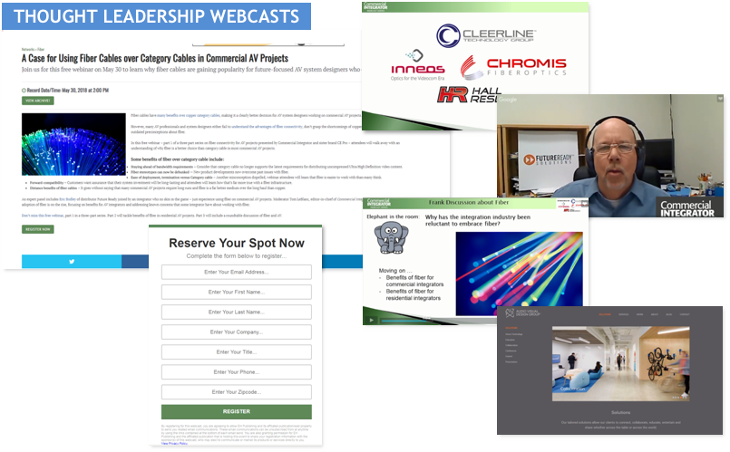 Ce Pro Thought Leadership Webcasts