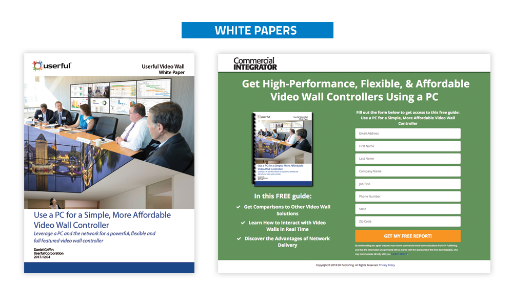 Commercial Integrator Whitepapers